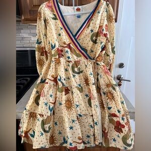 Farm Rio mermaid pattern dress!